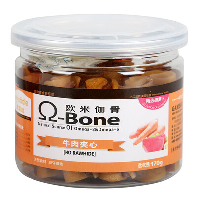 

Myfoodie (Myfoodie) pet clean teeth dog dog snack olive gecko carrot flavor