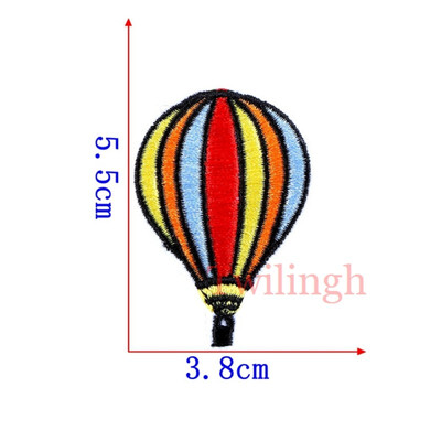 

twilingh Patches Sewing Iron-On Accessories Colorful Embroidered Sequined Patches For Clothing