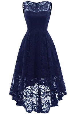 

Women Floral Lace Bridesmaid Party Dress Short Prom Dress V Neck Homecoming Dress