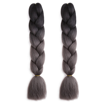 

2T 3T Jumbo Braids Hairstyles Hair For Russian Women Colors Synthetic Braiding Hair