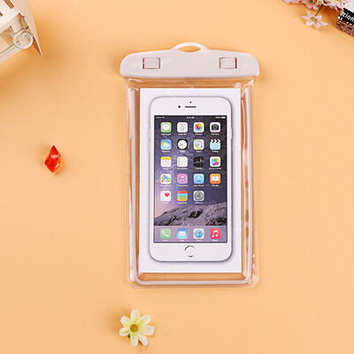

Universal Waterproof Phone Pouch For For Sony Xperia Z3 E6553 Z3 Plus dual E6533 Z4 Swimming Dive Transparent Bag Luminous Case