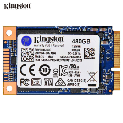 

Kingston UV500 Seires 480G MSATA Solid State Hard Drive