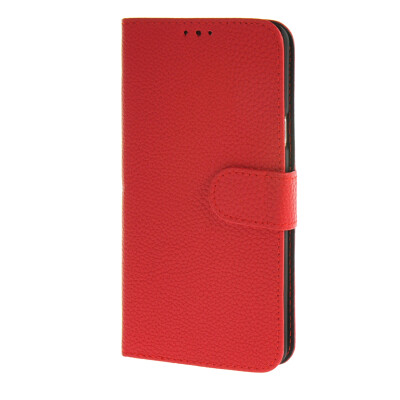 

MOONCASE Case for Samsung Galaxy A7 Case Wallet Flip Card Slot Leather Bracket Back Case Cover Red