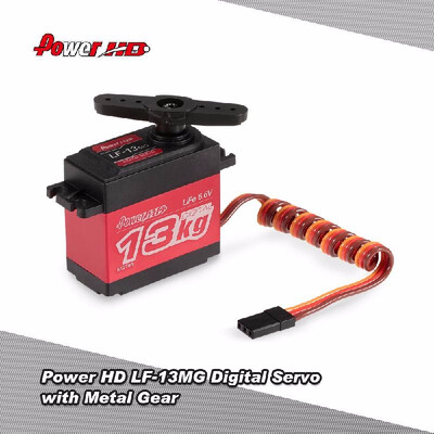 

Power HD LF-13MG 13kg012s High Torque Digital Servo with Metal Gear for 110 18 RC Off-road Car Boat Crawler Buggy