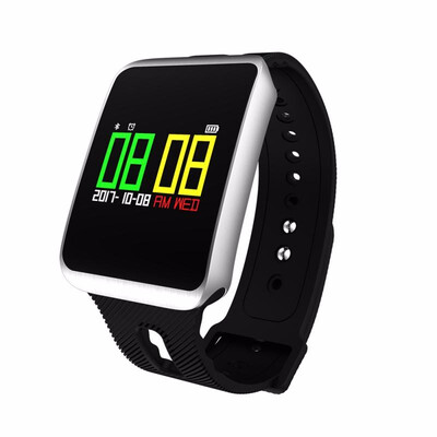 

TF1 Bluetooth 40 Nordic IP68 Waterproof Heart Rate Blood Pressure Blood Oxygen Sleep Monitor Sedentary Reminder Smart Watch