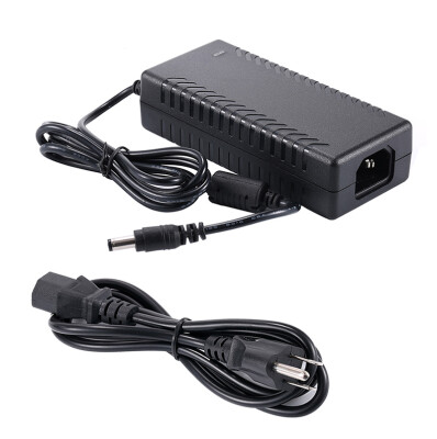 

COOLM Universal AC 100-240V to DC 48V 3A Power Adapter Supply Charger Transformer 144W For LED Light CCTV with Cord Cable