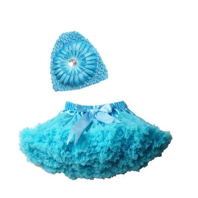 

Буэнос Нинос Девушки Туту Pettiskirt С пион цветок Хат Набор