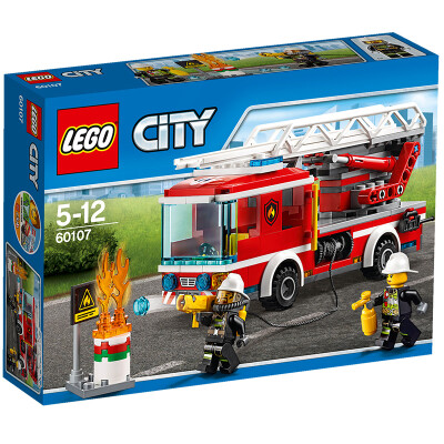 

LEGO (LEGO) City Series 5 до 12 лет лестничной игрушки грузовика строительных блоки 60107