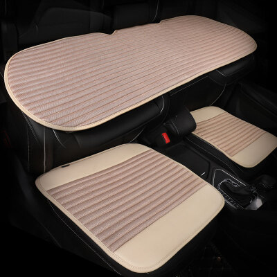 

Wufu Jinniu summer cushion car seat cushion ice silk breathable office seat computer seat cushion cool series elegant rice