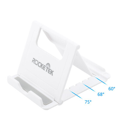 

Rocketek Adjustable Foldable Cell Phone Tablet Desk Stand Holder Smartphone Mobile Phone Bracket for iPad Samsung iPhone