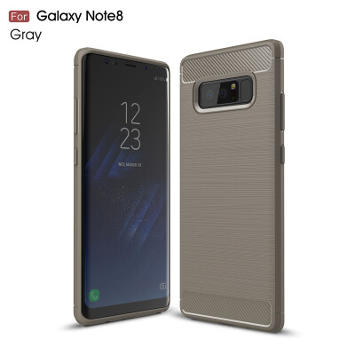 

Goowiiz Phone Case For Samsung Galaxy Note 8J7 Max Fashion Slim Carbon Fiber TPU Soft Silicone Prevent falling