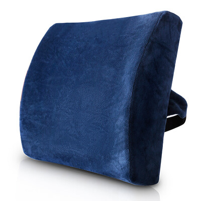 

Nine hundred WY-1810 car lumbar car office backrest lumbar pillow office seat lumbar cushion four seasons universal blue