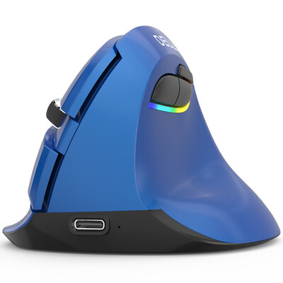 

Colorful M618mini office mouse wireless Bluetooth 40 dual mode charging unlimited mouse laptop ergonomic vertical photoelectric vertical small mouse elegant black