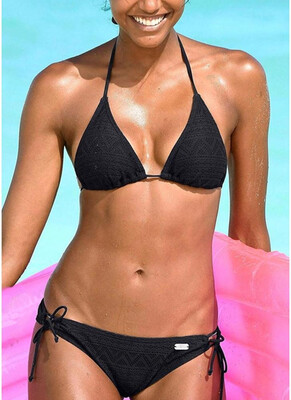 

2018 Halter Bandage Wireless Sexy Women Bikini Set