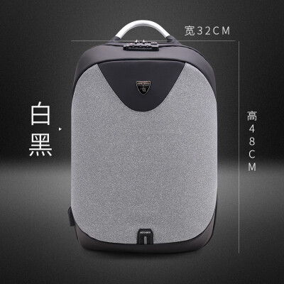 

USB Charging Shoulder Backpack Stereo Digital Storage Anti-theft Computer Rucksack Male&Middle School Student Bag