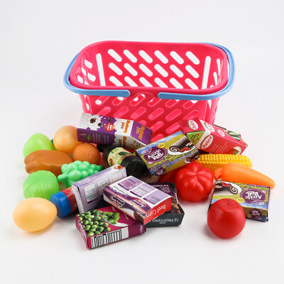 

BOOM LIGHT Pretend Play Food Set Pretend Vegetables Fruits Play Set For Kids 29 Pcs XG1-12