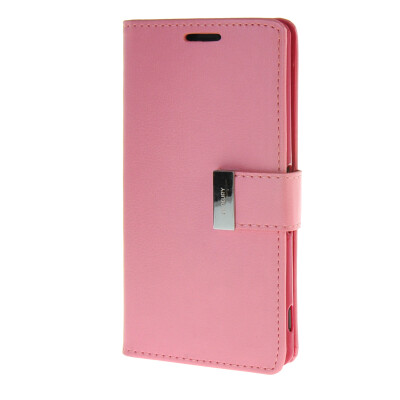 

MOONCASE чехол для Sony Xperia Z3 Flip Leather Wallet Card Slot Bracket Back Cover Pink