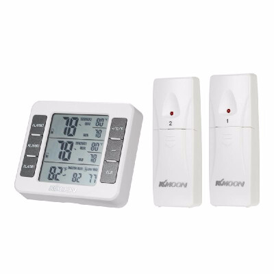 

KKmoon Mini LCD Digital Thermometer Temperature Meter 0℃～50℃ with Measurement ℃℉ Max Min Value Display