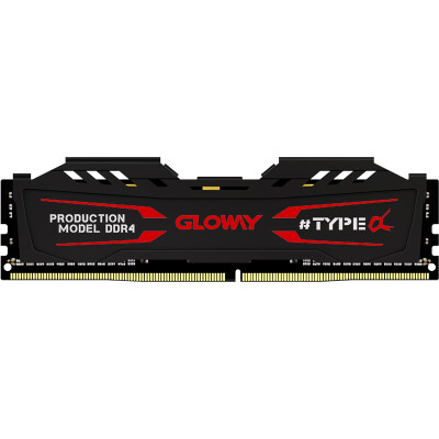 

Gloway TYPE-α series DDR4 8G 2666 desktop computer memory graphite gray