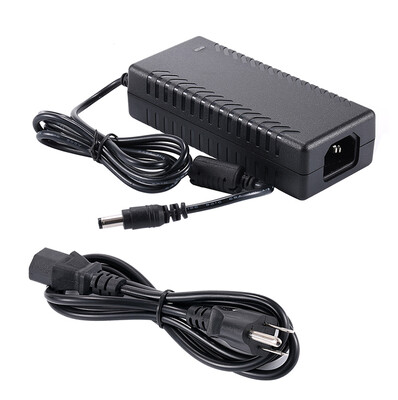 

COOLM Универсальный AC 100-240V к DC 24V 2A Адаптер питания Зарядное устройство Transformer 48W для светодиодной системы видеонаблюдения с кабельным кабелем