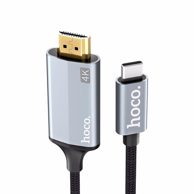 

HOCO USB C HDMI Cable Type C to HDMI Adapter For Macbook Samsung Galaxy S9 S8 Huawei Mate10 P20 Projector HDMI to Type-C Cable