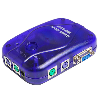 

Sanbao (Sanbao) KVM-102 2 KVM-порт автоматически переключает хост (с проводкой)