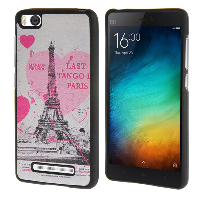 

MOONCASE Eiffel Tower Flexible Soft Gel TPU Silicone Skin Slim Durable Case Cover for XiaoMI Rice 4i M4i M4I