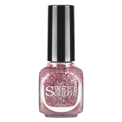 

Sweet Color CP-A23 Rose Gold 12ml (French raw materials quickly dry easy to remove the nail polish gel white cherry nude color