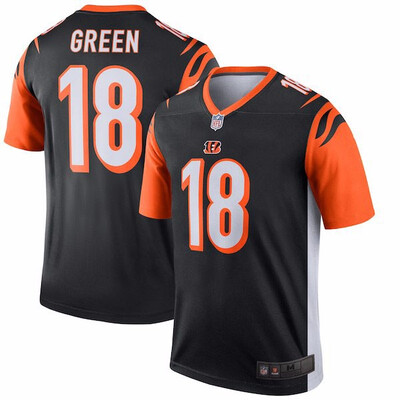 

Mens Cincinnati Bengals AJ Green Nike Black Elite Jersey