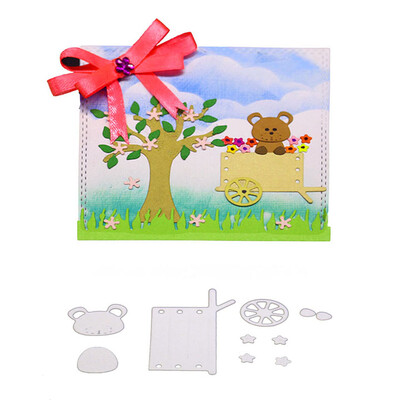 

11 Patterns Scrapbooking Cutting Dies Artifact Tool Decorative Embossing Mould Folder Suit Paper Cards Mold Template