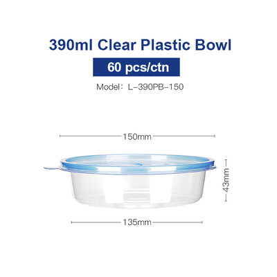 

OTOR Salad Bowl Cover Take Out Пластиковый контейнер для еды для быстрого обеда с микроволновой прозрачной пластиковой коробкой дл