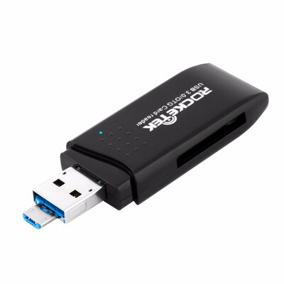 

Rocketek usb 30 multi 2 in 1 memory otg phone card reader 5Gbps adapter for SDTF micro SD for pc computer laptop accessories