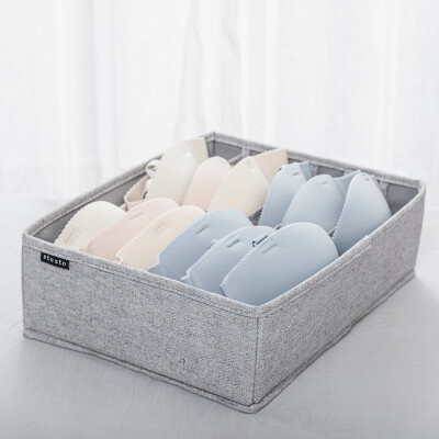 

Finishing life stosto underwear storage box bra fabric finishing box foldable new 8 grid bra box