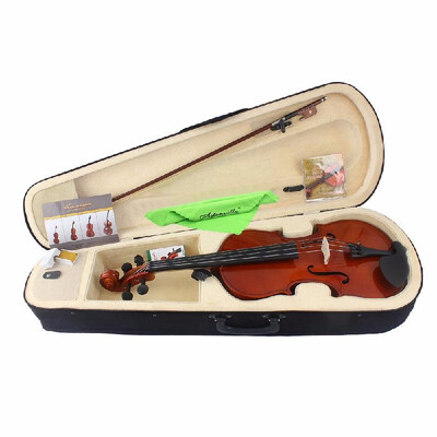 

44 Full Size Solid Maple Viola of 16 Inch with Case Bow Bridge Rosin&Strings