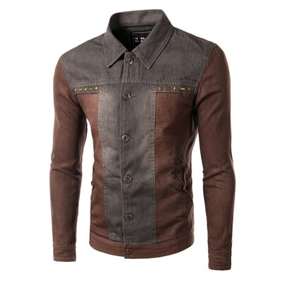 

Zogaa New Mens Jacket Fashion Color Matching