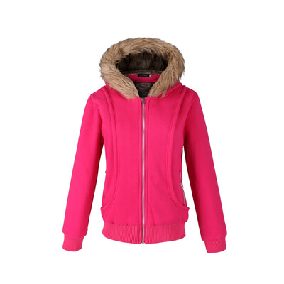 

CT&HF Women Winter Autumn Zipper Thicken Hoodie Coat Casual Women Sport Outerwear