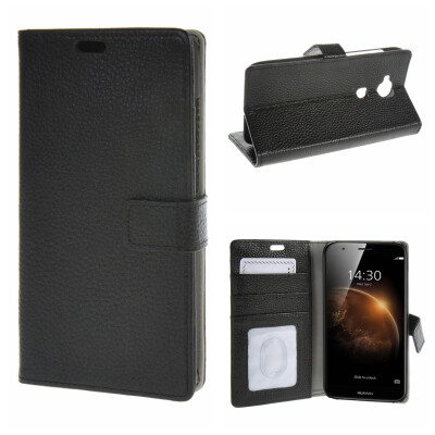 

MOONCASE Huawei Ascend G8 ЧЕХОЛ ДЛЯ Flip Wallet Card Slot Stand Leather Folio Pouch Black 02