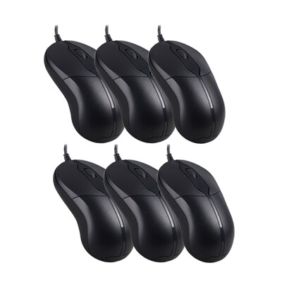 

Hyundai HYUNDAI M106 wired ergonomic office home mouse black six loaded