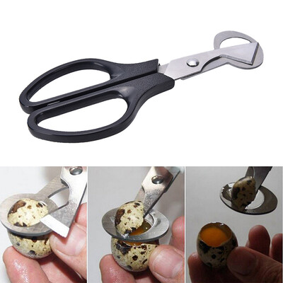 

1X Quail Egg Scissors Cracker Opener Cigar Cutter Stainless Steel Blade Tool