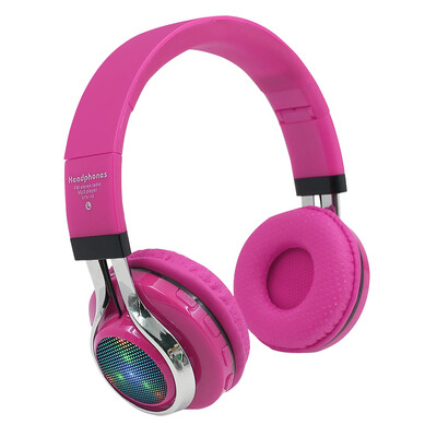 

TOPROAD LED audifonos Bluetooth Headphones Glowing Foldable Earphone Wireless Stereo Music Headset With Mic FM Radio TF Headset