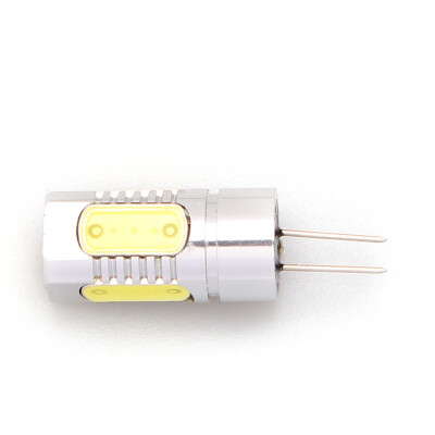 

1pc Hot Energy Saving G4 5 COB SMD 5W 250LM Power Lamp Light LED Bulb DC 12V WHITE