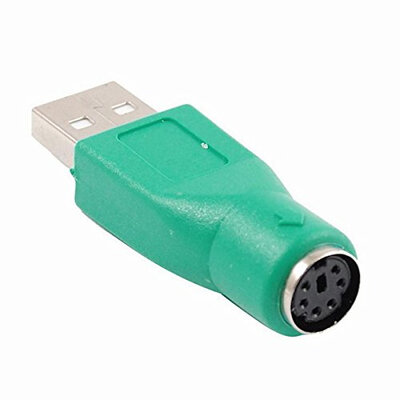 

Yixiukeji PS / 2 PS2 женщин мужчины компьютерная клавиатура USB разъем мышь)