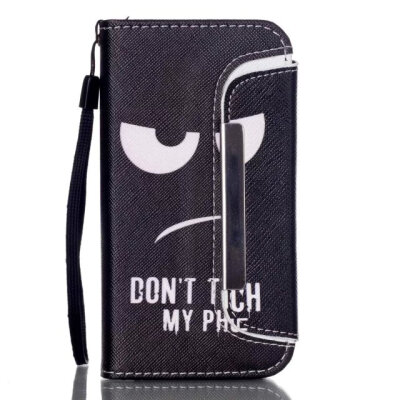 

MITI Printing Pattern PU Wallet Leather Case For iPhone 5 5S flip cover split 2in1 detachable with stand card slot Free Shipping