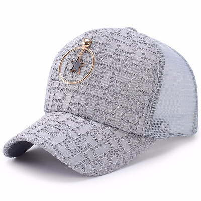 

New Reflective Pendant Net Hat Spring&Summer Sun Visor Cap Men&Women Sun Protection Casual Baseball Cap Sun Hat