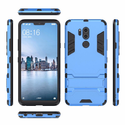 

for LG G7 ThinQ WIERSS Shockproof Hard Phone Case for LG G7 ThinQ Combo Armor Case Back Cover Fundas Caoa Coque