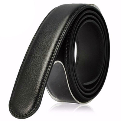 

Fashion Mens Belts Automatic Buckle Mens Belt Ratchet Leather Wild Jeans Belt