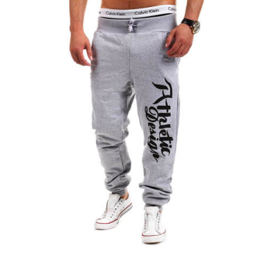 

Zogaa New Men's Pants Splice Sports Casual Contrast Color