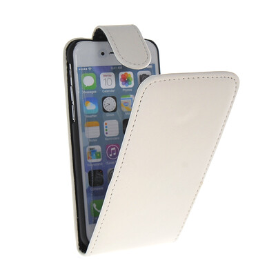 

MOONCASE Smooth skin Leather Bottom Flip Pouch ЧЕХОЛ ДЛЯ Apple iPhone 6 ( 4.7 inch ) White