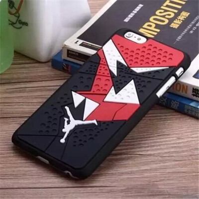 

MITI 3D Jordan Shoe Sole PVC Rubber Case For iPhone 6S PLUS Jumpman 15 Phone Cases Back Cover For iphone6 Plus 5.5 inch