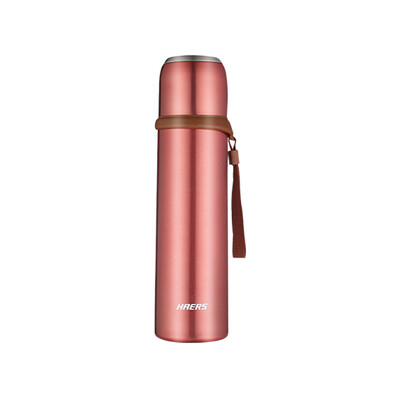 

Haers 500ml Thermos Bottle 304 из нержавеющей стали с чашкой для домашнего школьного офиса Journey Thermos